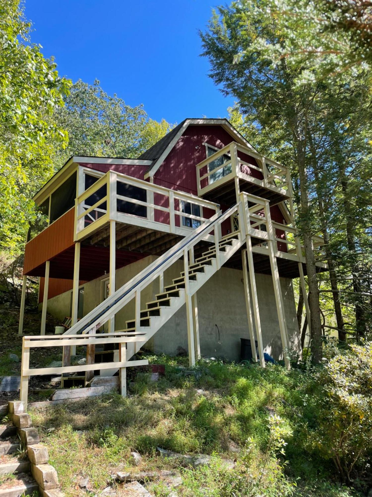 Saw Creek Cabin - Regent Hilltop ブッシュキル エクステリア 写真